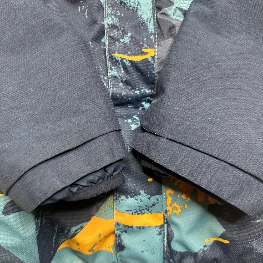 Columbia Whirlibird II Interchange Jacket Blue & Orange Camo Size 7 - Picture 2 of 16